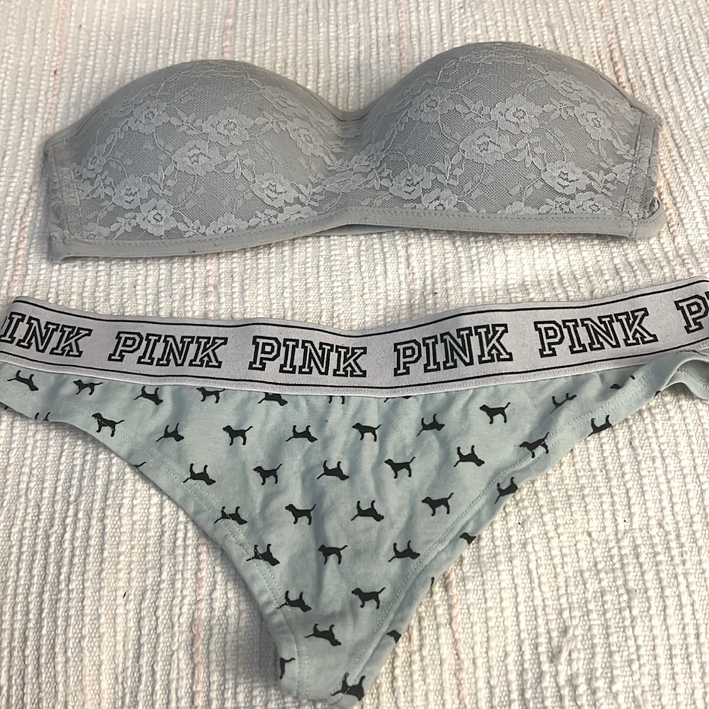 Victorias Secret Pink bra and panty set